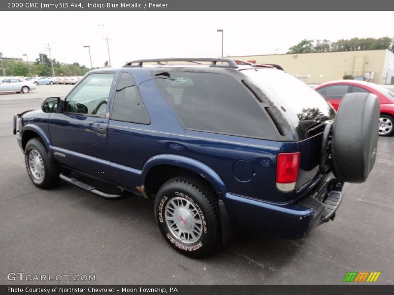 Indigo Blue Metallic / Pewter 2000 GMC Jimmy SLS 4x4