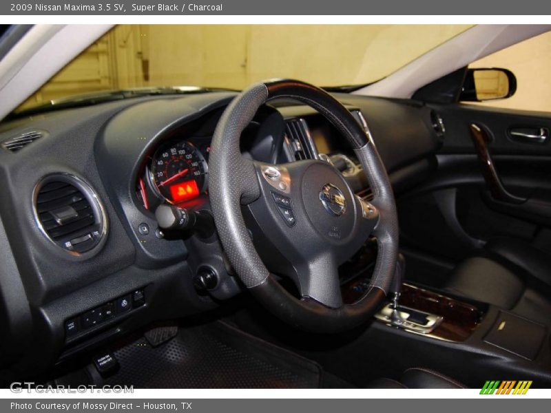 Super Black / Charcoal 2009 Nissan Maxima 3.5 SV