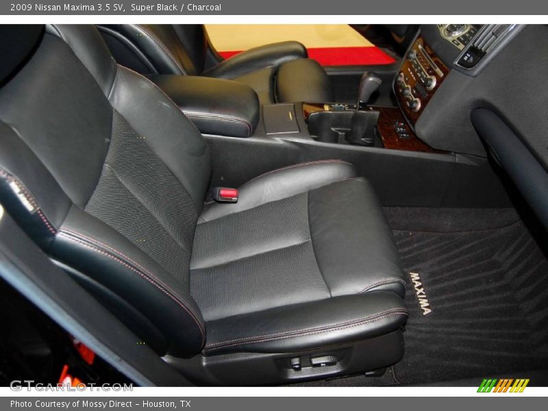 Super Black / Charcoal 2009 Nissan Maxima 3.5 SV