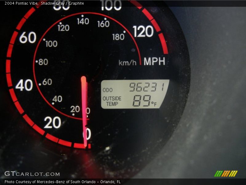 Shadow Gray / Graphite 2004 Pontiac Vibe