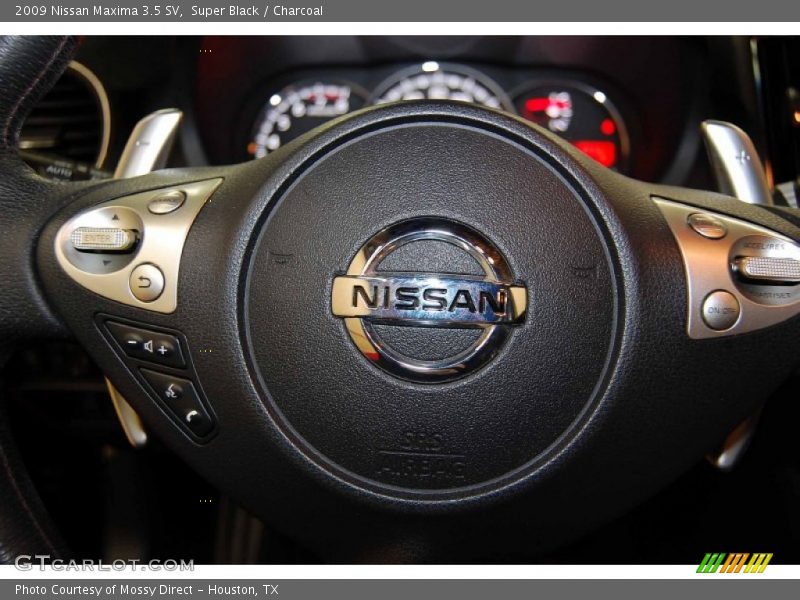 Super Black / Charcoal 2009 Nissan Maxima 3.5 SV