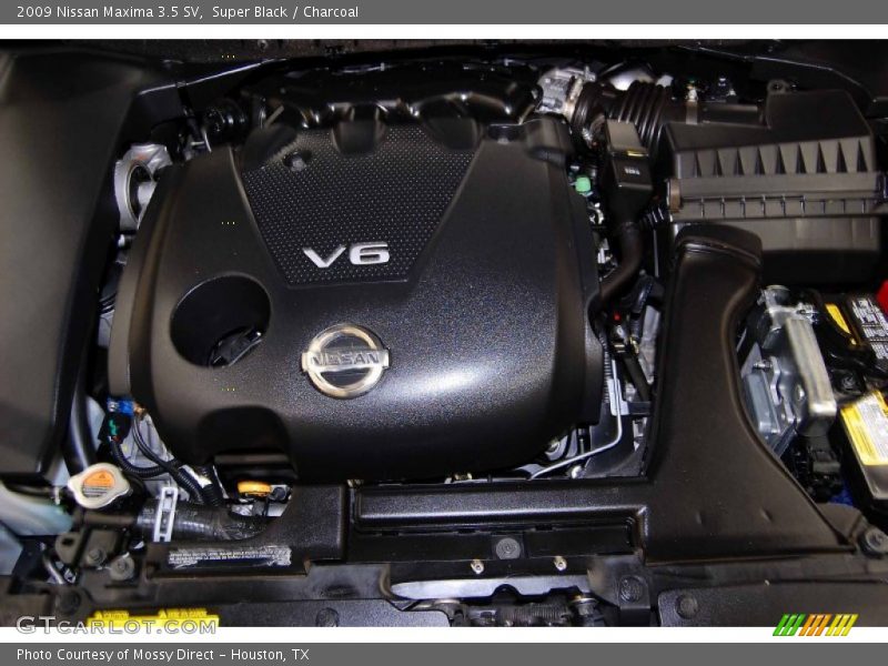 Super Black / Charcoal 2009 Nissan Maxima 3.5 SV
