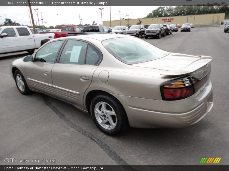 Light Bronzemist Metallic / Taupe 2004 Pontiac Bonneville SE