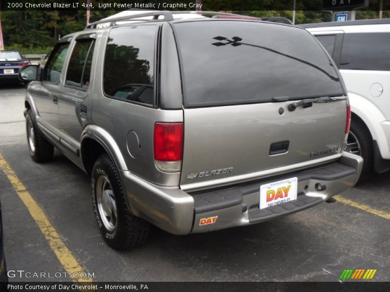 Light Pewter Metallic / Graphite Gray 2000 Chevrolet Blazer LT 4x4
