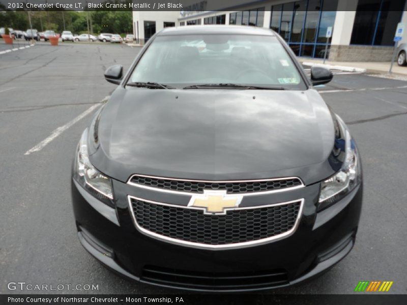 Black Granite Metallic / Jet Black 2012 Chevrolet Cruze LT