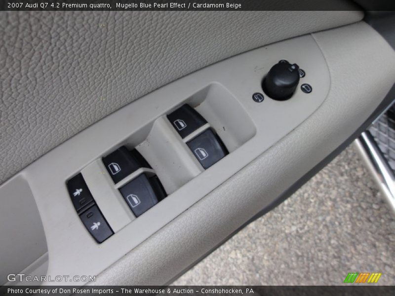 Mugello Blue Pearl Effect / Cardamom Beige 2007 Audi Q7 4.2 Premium quattro