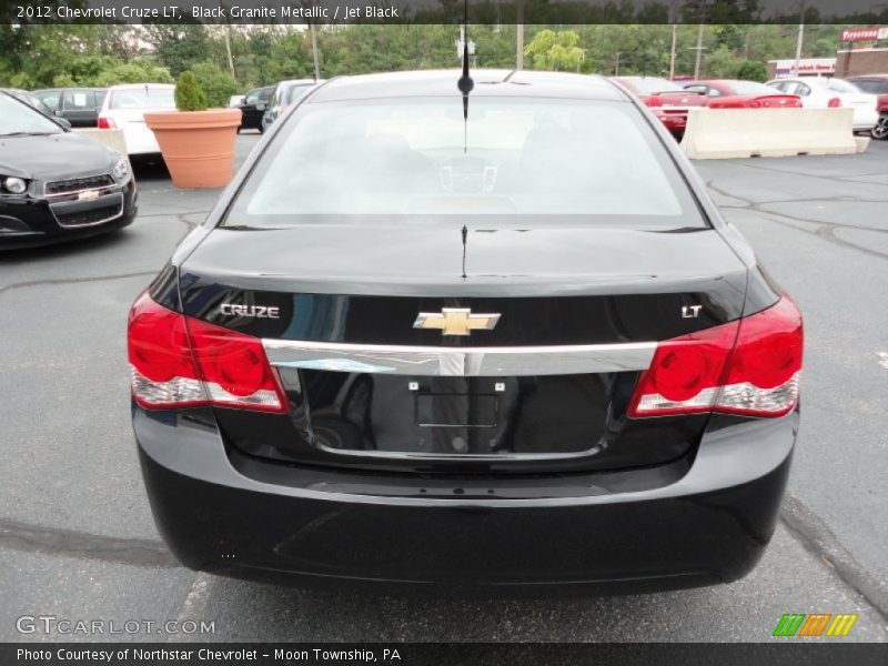 Black Granite Metallic / Jet Black 2012 Chevrolet Cruze LT