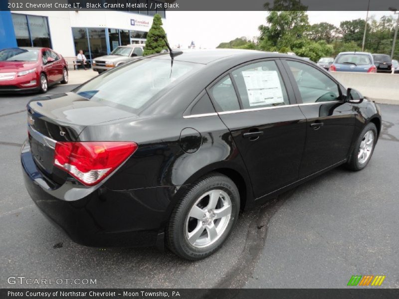 Black Granite Metallic / Jet Black 2012 Chevrolet Cruze LT