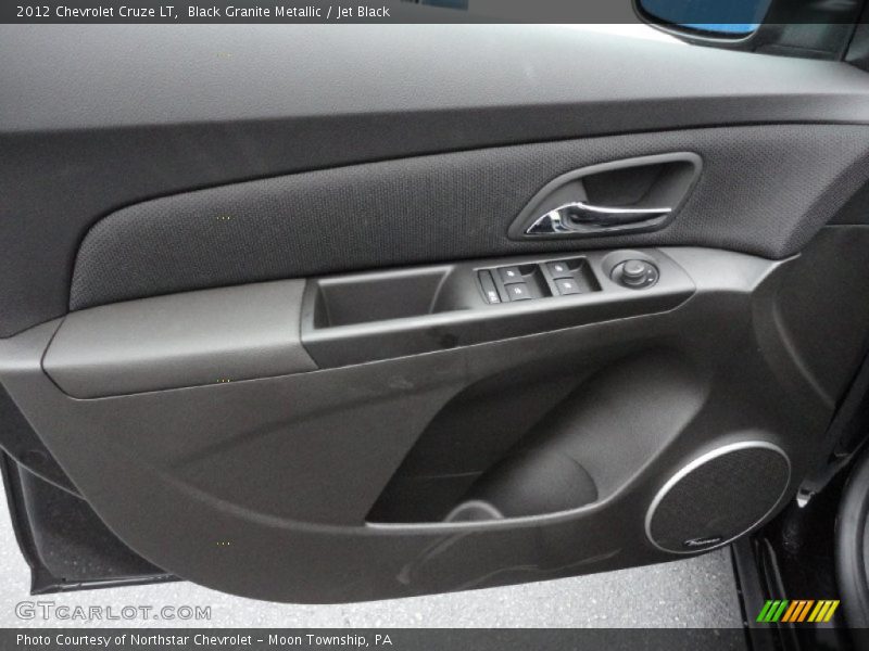 Black Granite Metallic / Jet Black 2012 Chevrolet Cruze LT