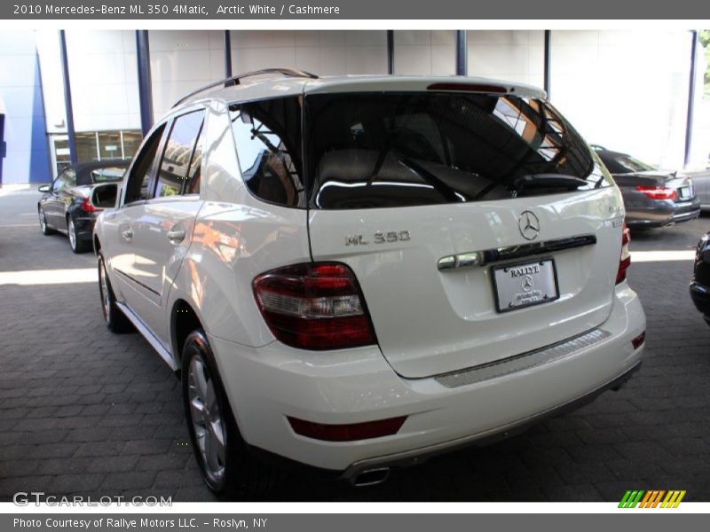 Arctic White / Cashmere 2010 Mercedes-Benz ML 350 4Matic