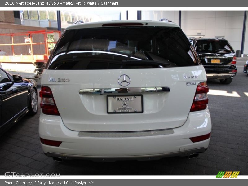 Arctic White / Cashmere 2010 Mercedes-Benz ML 350 4Matic