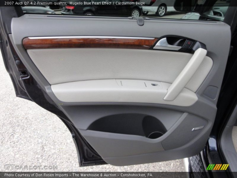 Mugello Blue Pearl Effect / Cardamom Beige 2007 Audi Q7 4.2 Premium quattro