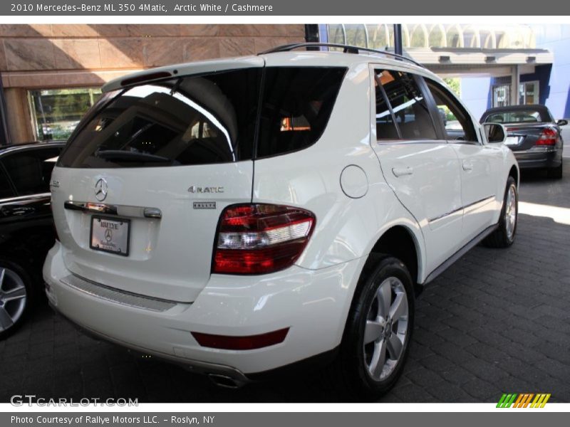 Arctic White / Cashmere 2010 Mercedes-Benz ML 350 4Matic