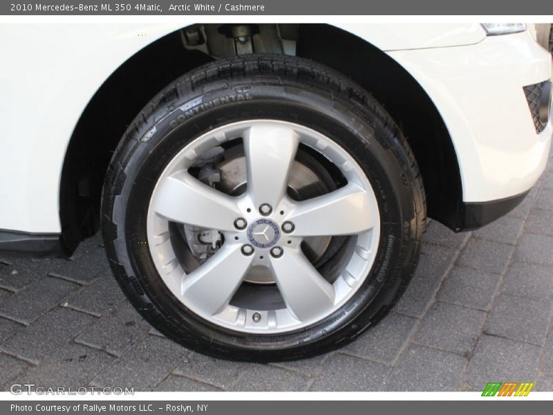 Arctic White / Cashmere 2010 Mercedes-Benz ML 350 4Matic