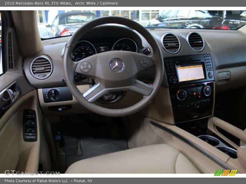 Arctic White / Cashmere 2010 Mercedes-Benz ML 350 4Matic