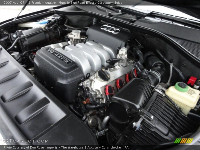  2007 Q7 4.2 Premium quattro Engine - 4.2 Liter FSI DOHC 32-Valve VVT V8