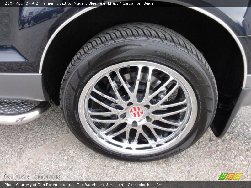 Custom Wheels of 2007 Q7 4.2 Premium quattro