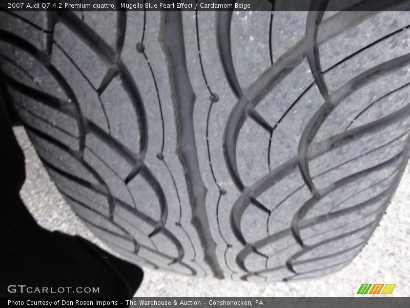 Mugello Blue Pearl Effect / Cardamom Beige 2007 Audi Q7 4.2 Premium quattro