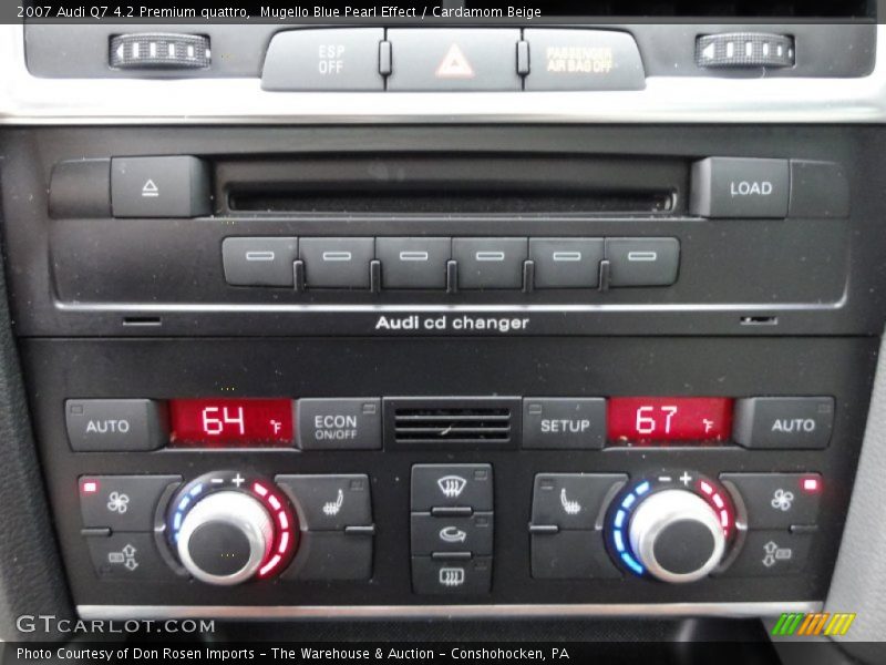 Mugello Blue Pearl Effect / Cardamom Beige 2007 Audi Q7 4.2 Premium quattro