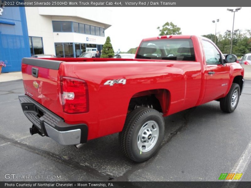  2012 Silverado 2500HD Work Truck Regular Cab 4x4 Victory Red
