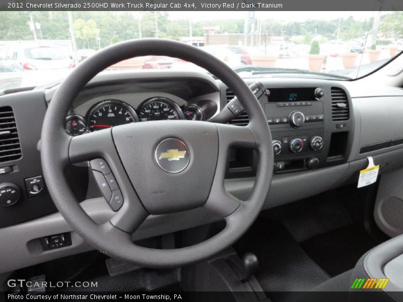  2012 Silverado 2500HD Work Truck Regular Cab 4x4 Steering Wheel