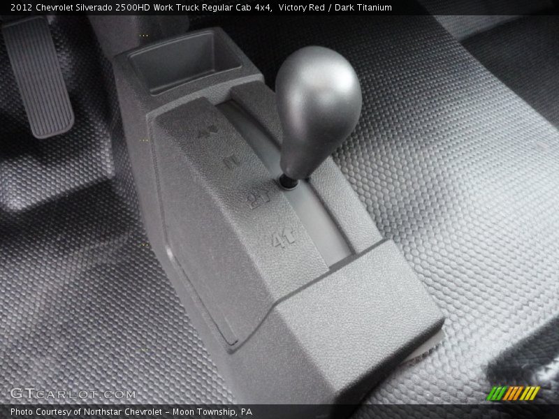 Victory Red / Dark Titanium 2012 Chevrolet Silverado 2500HD Work Truck Regular Cab 4x4