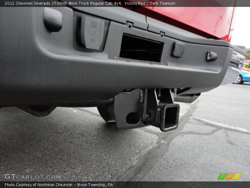 Victory Red / Dark Titanium 2012 Chevrolet Silverado 2500HD Work Truck Regular Cab 4x4