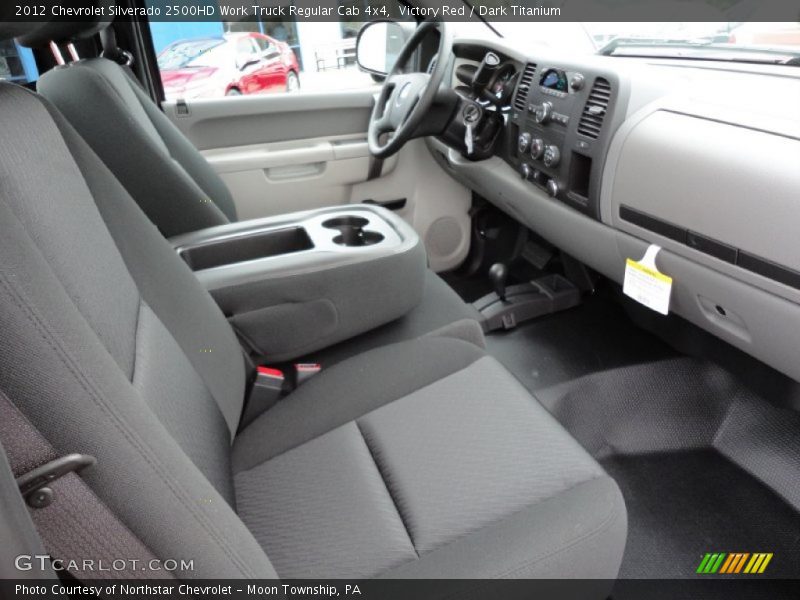 Victory Red / Dark Titanium 2012 Chevrolet Silverado 2500HD Work Truck Regular Cab 4x4