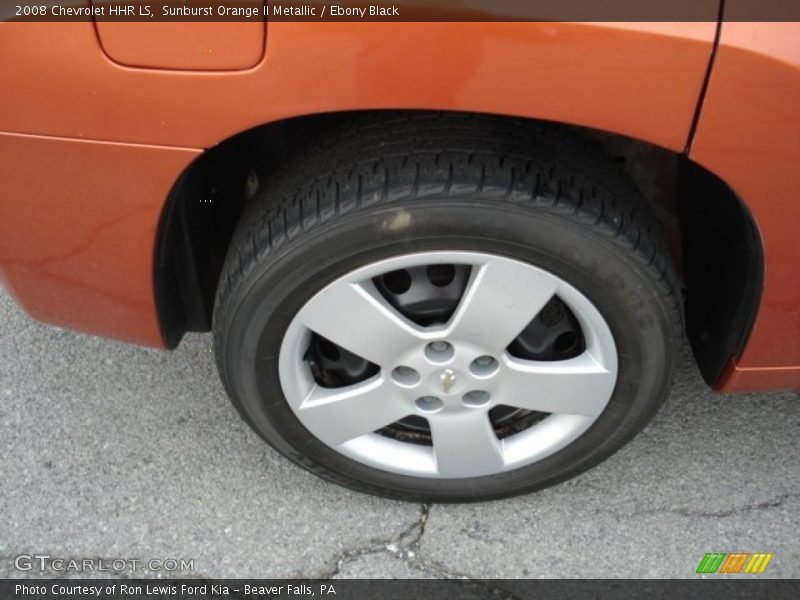 Sunburst Orange II Metallic / Ebony Black 2008 Chevrolet HHR LS