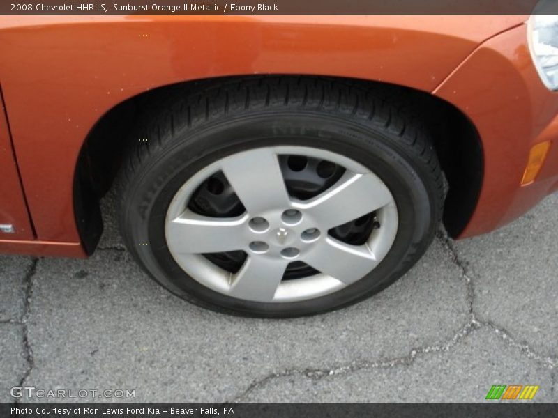 Sunburst Orange II Metallic / Ebony Black 2008 Chevrolet HHR LS
