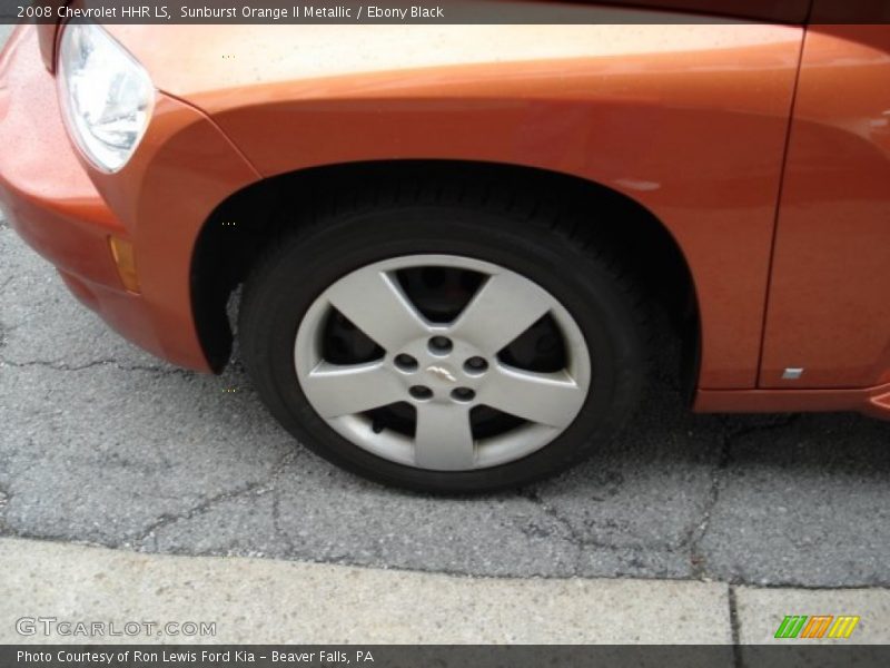 Sunburst Orange II Metallic / Ebony Black 2008 Chevrolet HHR LS