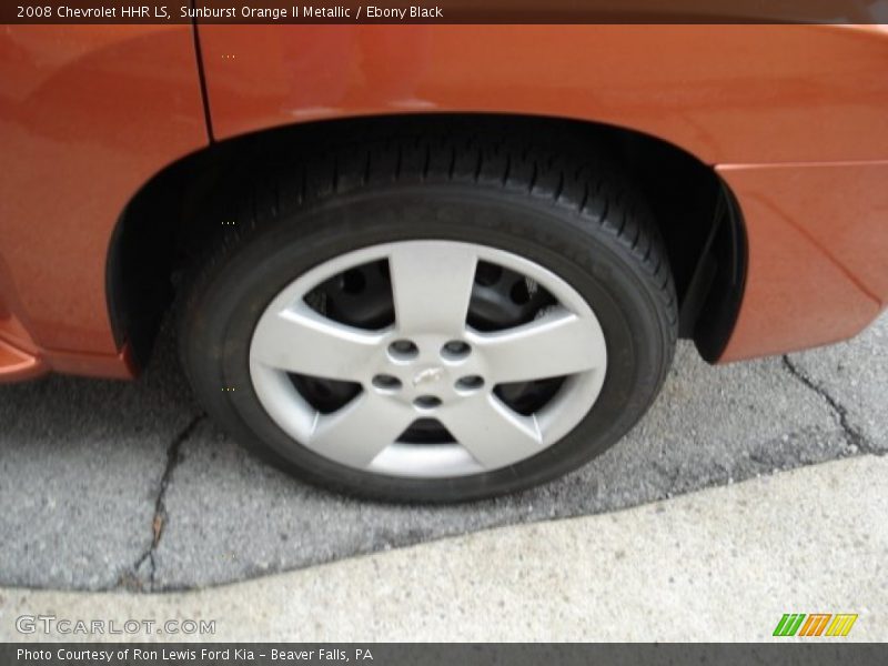 Sunburst Orange II Metallic / Ebony Black 2008 Chevrolet HHR LS