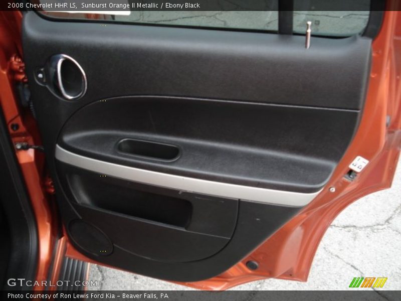 Sunburst Orange II Metallic / Ebony Black 2008 Chevrolet HHR LS