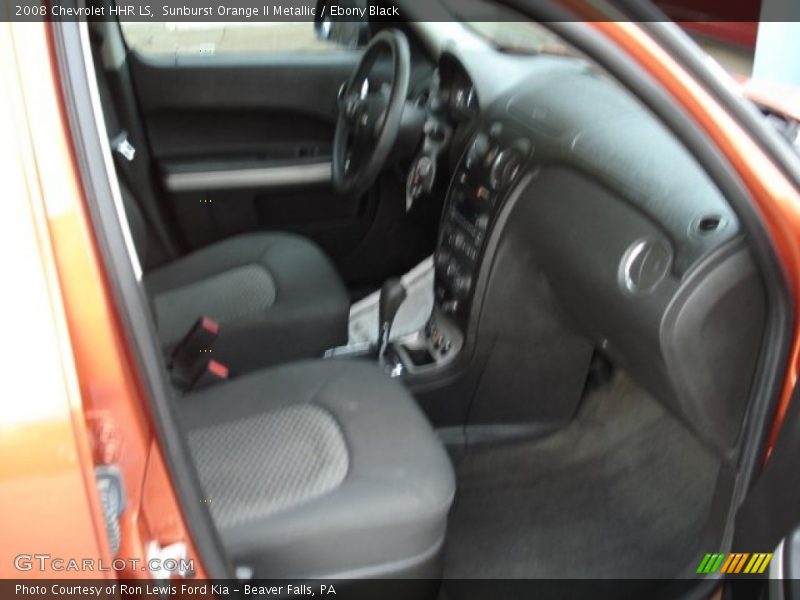 Sunburst Orange II Metallic / Ebony Black 2008 Chevrolet HHR LS