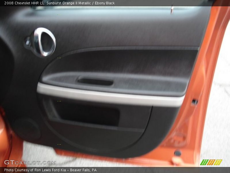 Sunburst Orange II Metallic / Ebony Black 2008 Chevrolet HHR LS