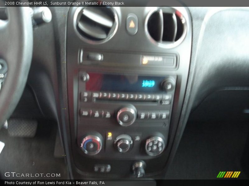 Sunburst Orange II Metallic / Ebony Black 2008 Chevrolet HHR LS