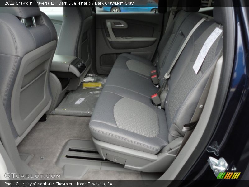  2012 Traverse LS Dark Gray/Light Gray Interior