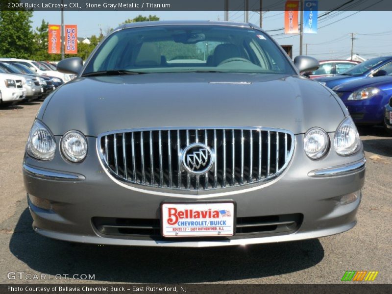 Stone Gray Metallic / Titanium 2008 Buick LaCrosse CXL