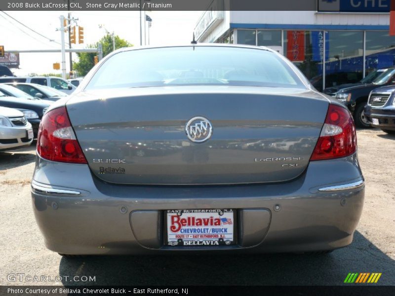 Stone Gray Metallic / Titanium 2008 Buick LaCrosse CXL