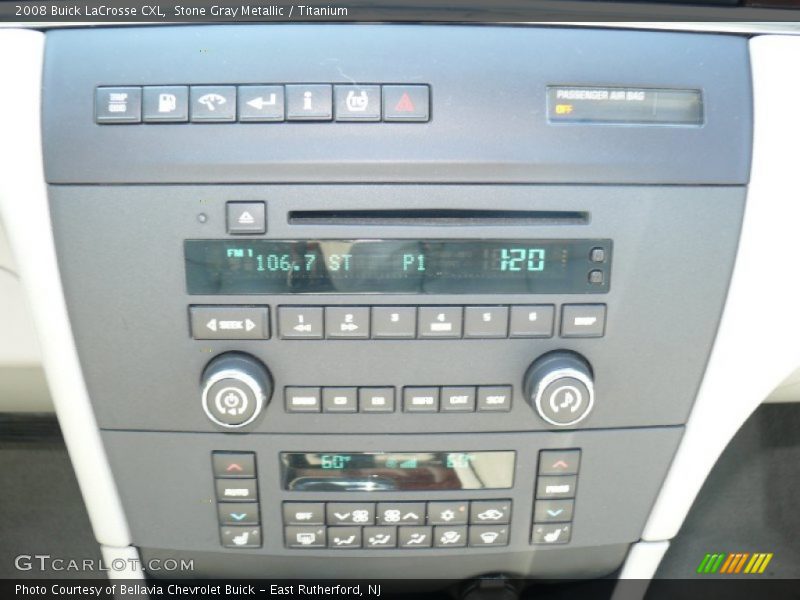 Stone Gray Metallic / Titanium 2008 Buick LaCrosse CXL