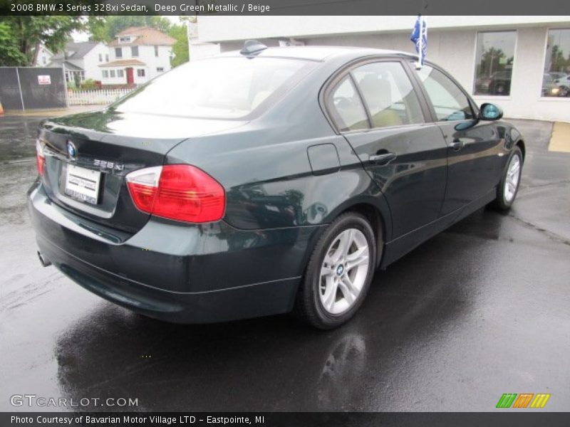 Deep Green Metallic / Beige 2008 BMW 3 Series 328xi Sedan