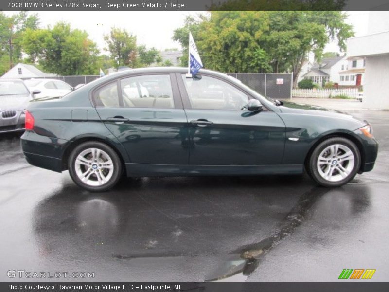 Deep Green Metallic / Beige 2008 BMW 3 Series 328xi Sedan
