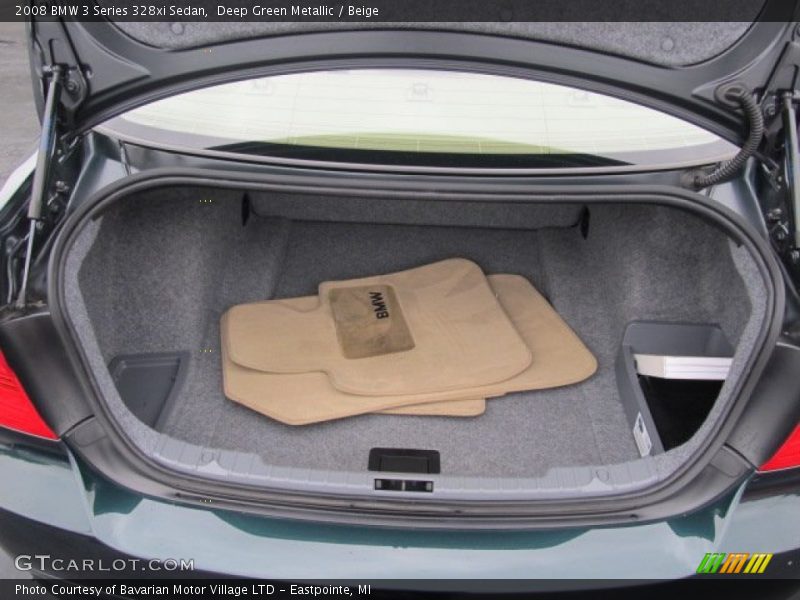 Deep Green Metallic / Beige 2008 BMW 3 Series 328xi Sedan