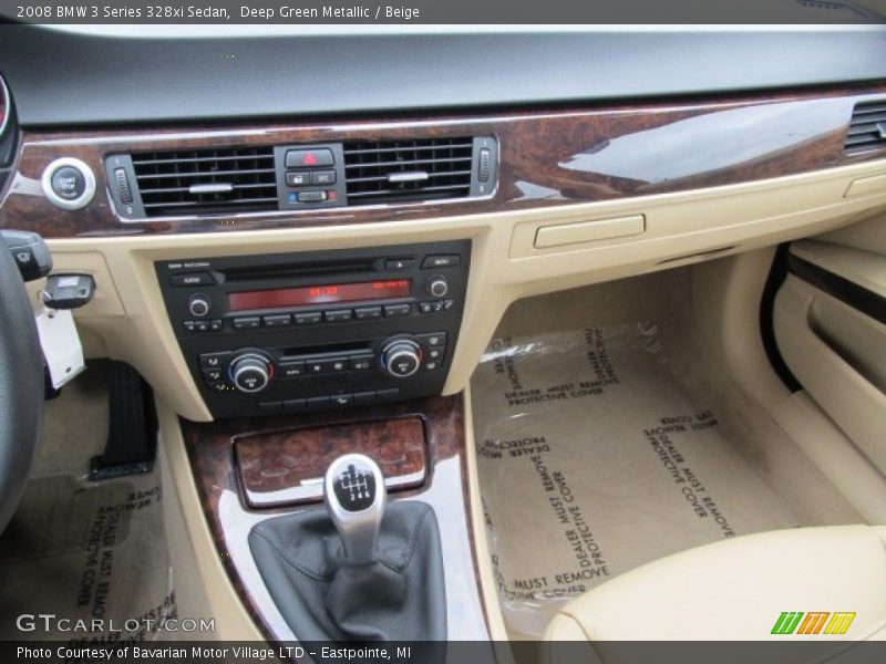 Deep Green Metallic / Beige 2008 BMW 3 Series 328xi Sedan