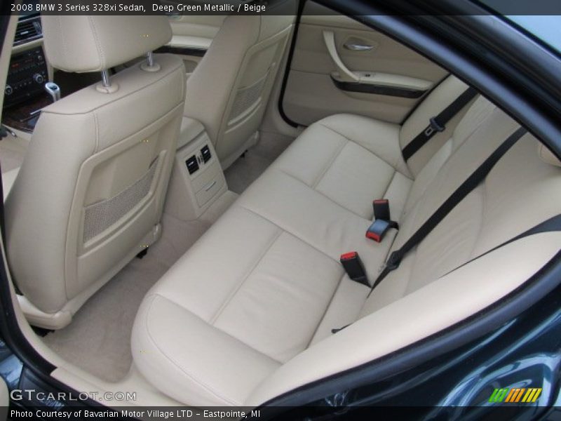 Deep Green Metallic / Beige 2008 BMW 3 Series 328xi Sedan