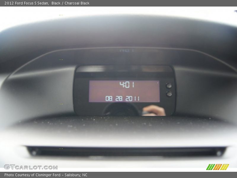 Black / Charcoal Black 2012 Ford Focus S Sedan