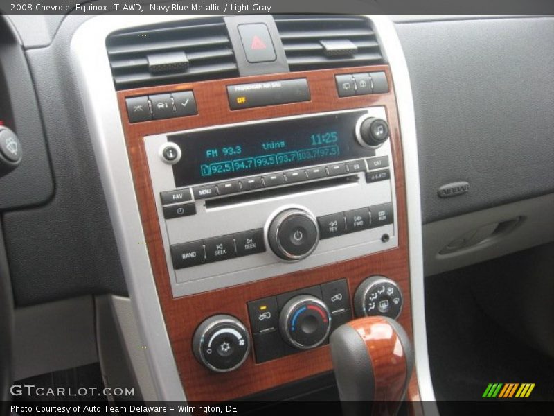 Navy Blue Metallic / Light Gray 2008 Chevrolet Equinox LT AWD