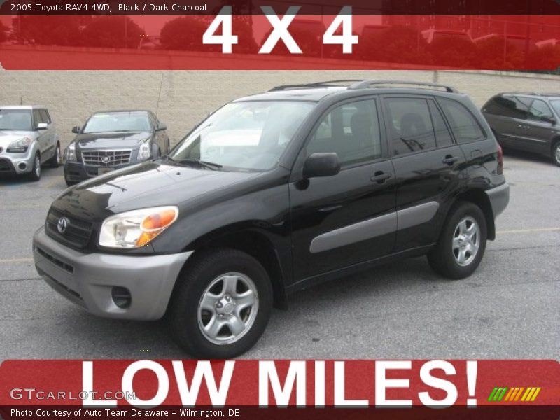 Black / Dark Charcoal 2005 Toyota RAV4 4WD