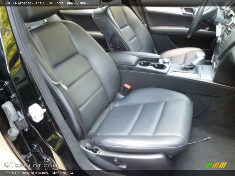 Black / Black 2008 Mercedes-Benz C 300 Sport