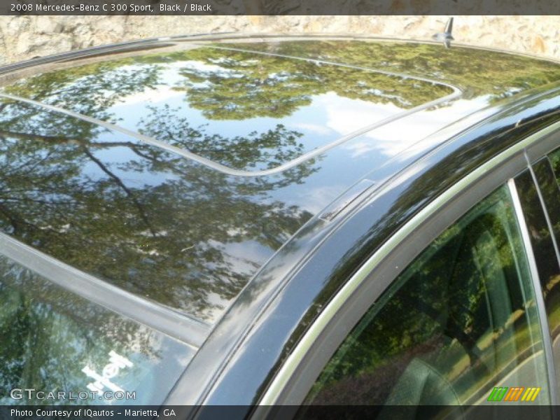 Black / Black 2008 Mercedes-Benz C 300 Sport